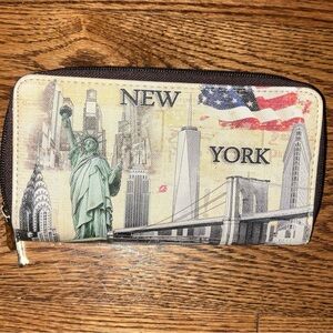 Vintage New York Themed Wallet